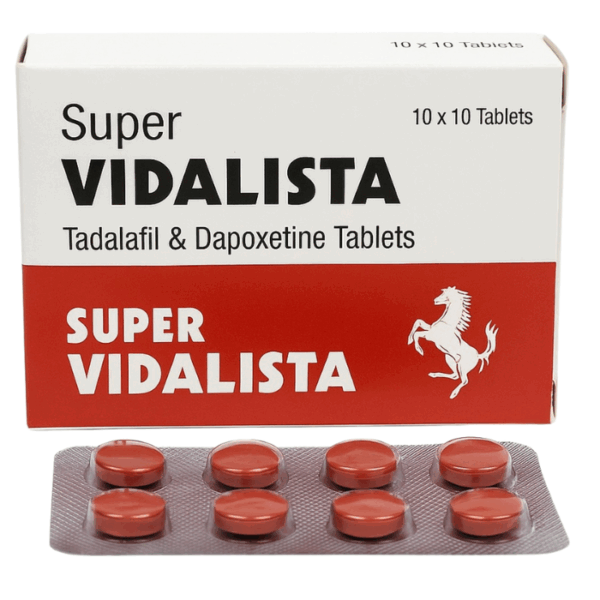 Vidalista (Tadalafil) – Flexible & Long-Lasting Erectile Dysfunction Solution