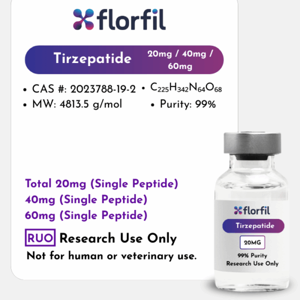 Tirzepatide (20mg, 40mg, 60mg)
